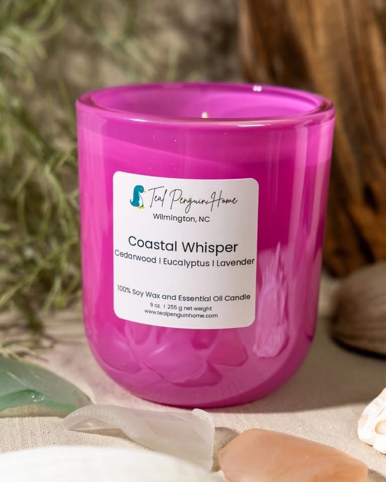 Coastal Whisper™ - Teal Penguin Home