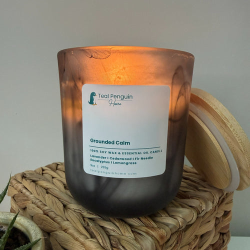 Grounded Calm - Teal Penguin Home
