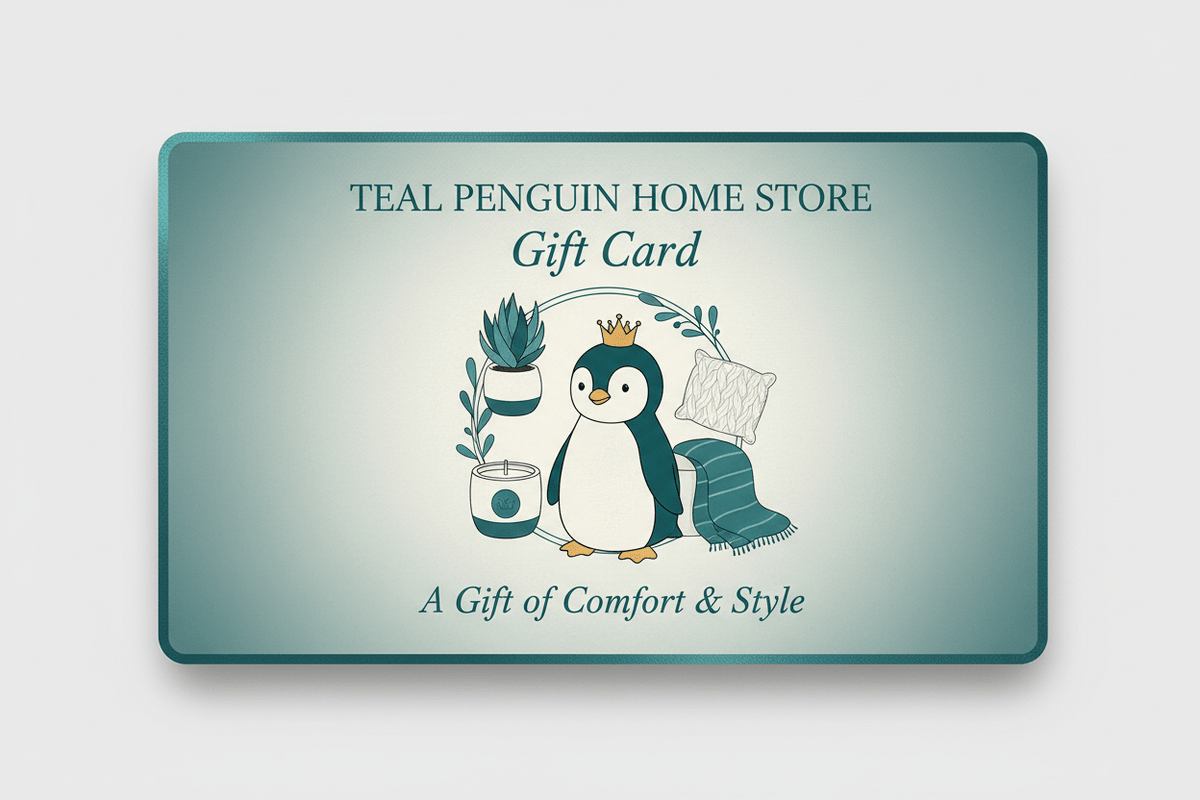Teal Penguin Home Gift Card - Teal Penguin Home